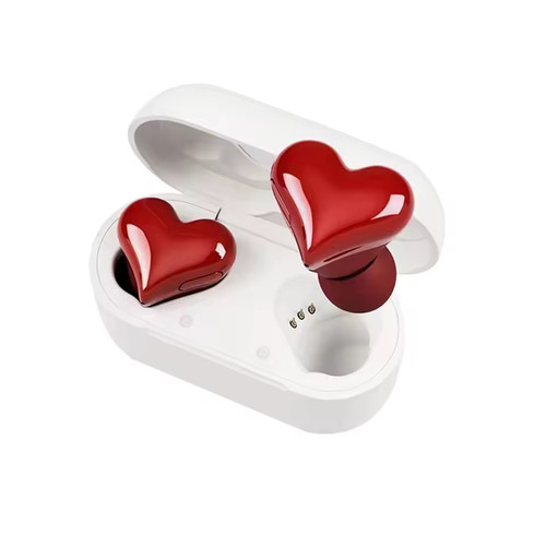 écouteurs coeur bluetooth - coeur,